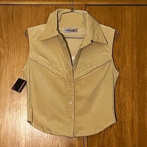 Luscious Vintage Rebecca Ford Vest Top